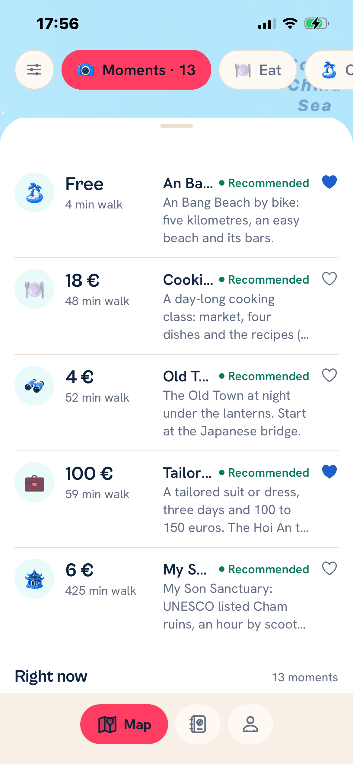 Spixes app screen