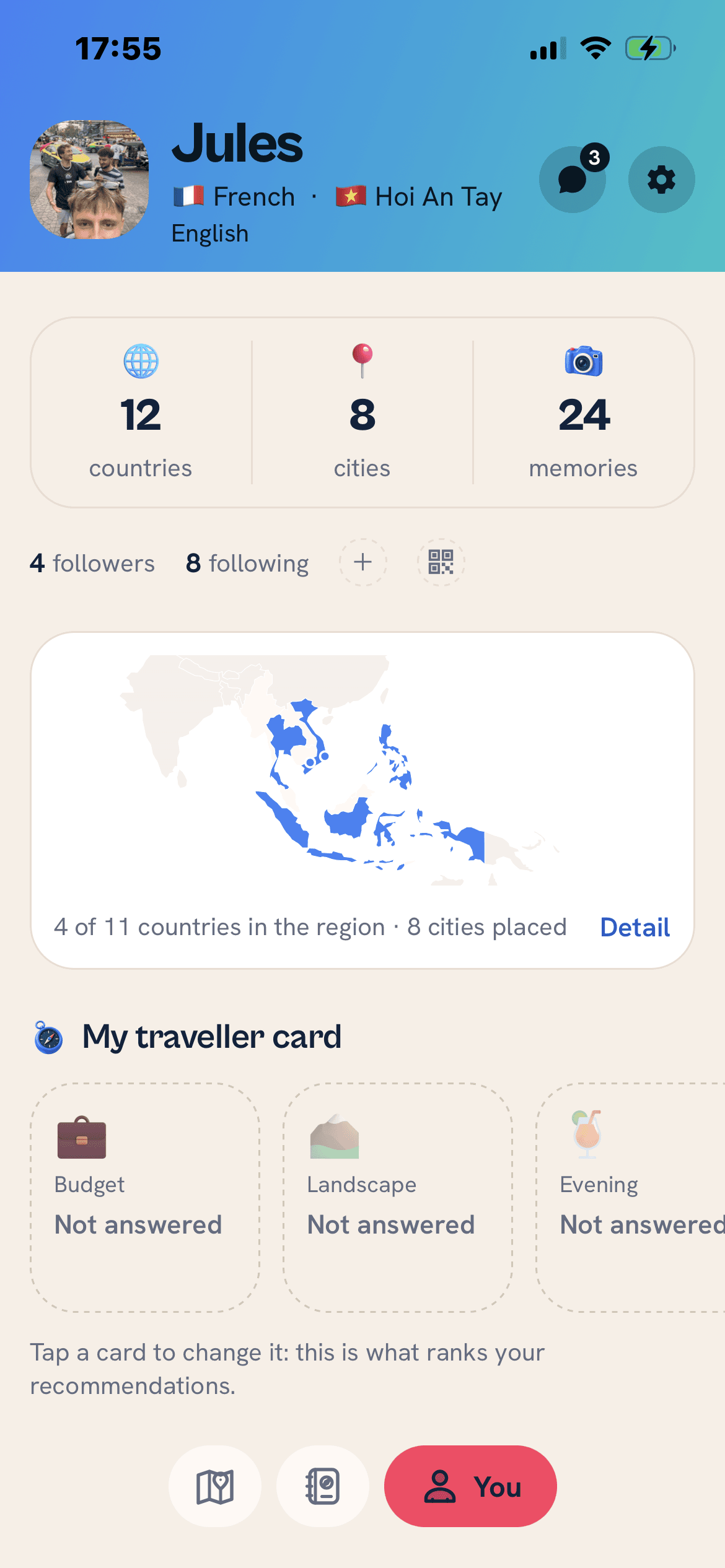 Spixes app screen